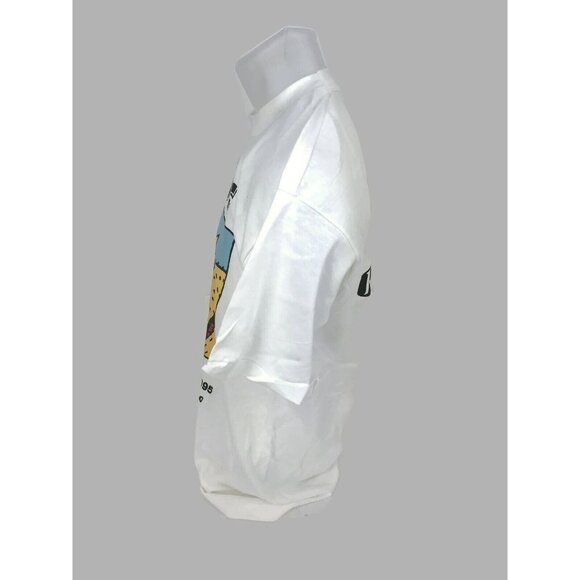 1995 Single Stitch T Dog Jog Los Angeles L.A. Fun Run Encino Balboa Park T-Shirt - Picture 3 of 5